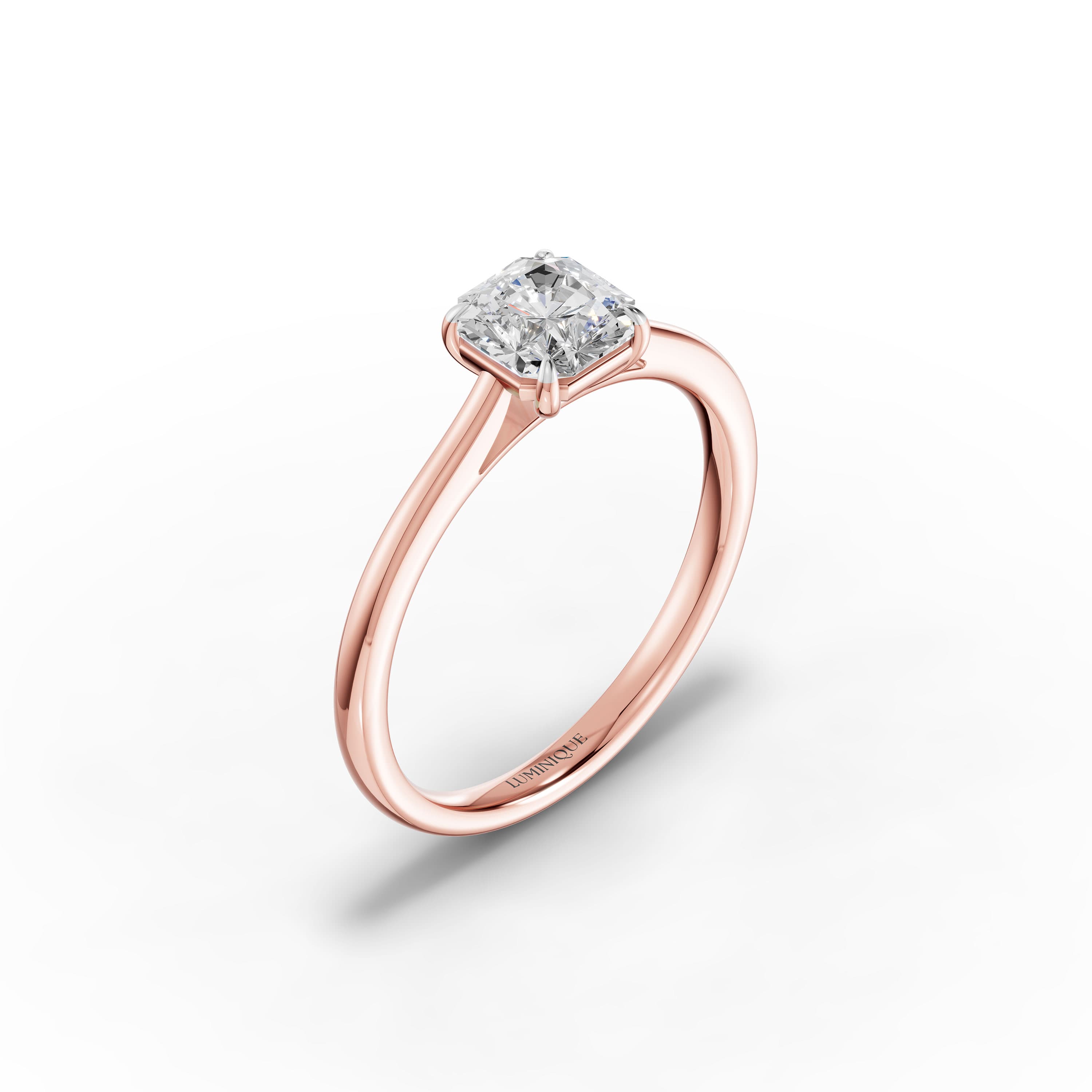 N°01 Asscher Solitaire Ring