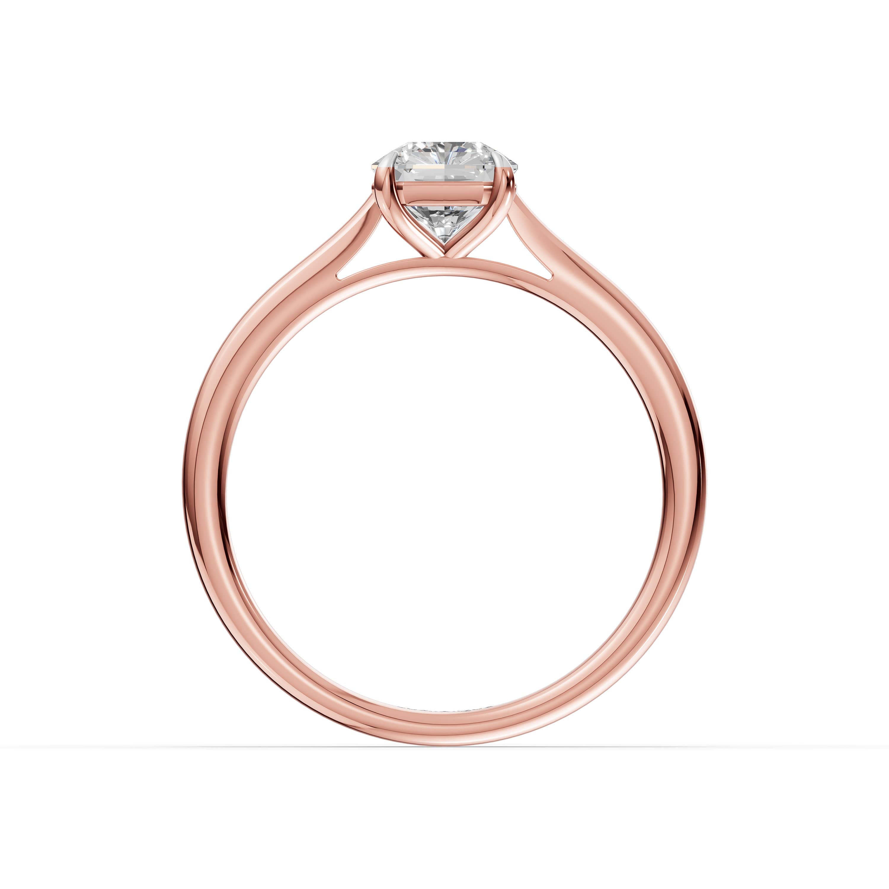 N°01 Asscher Solitaire Ring