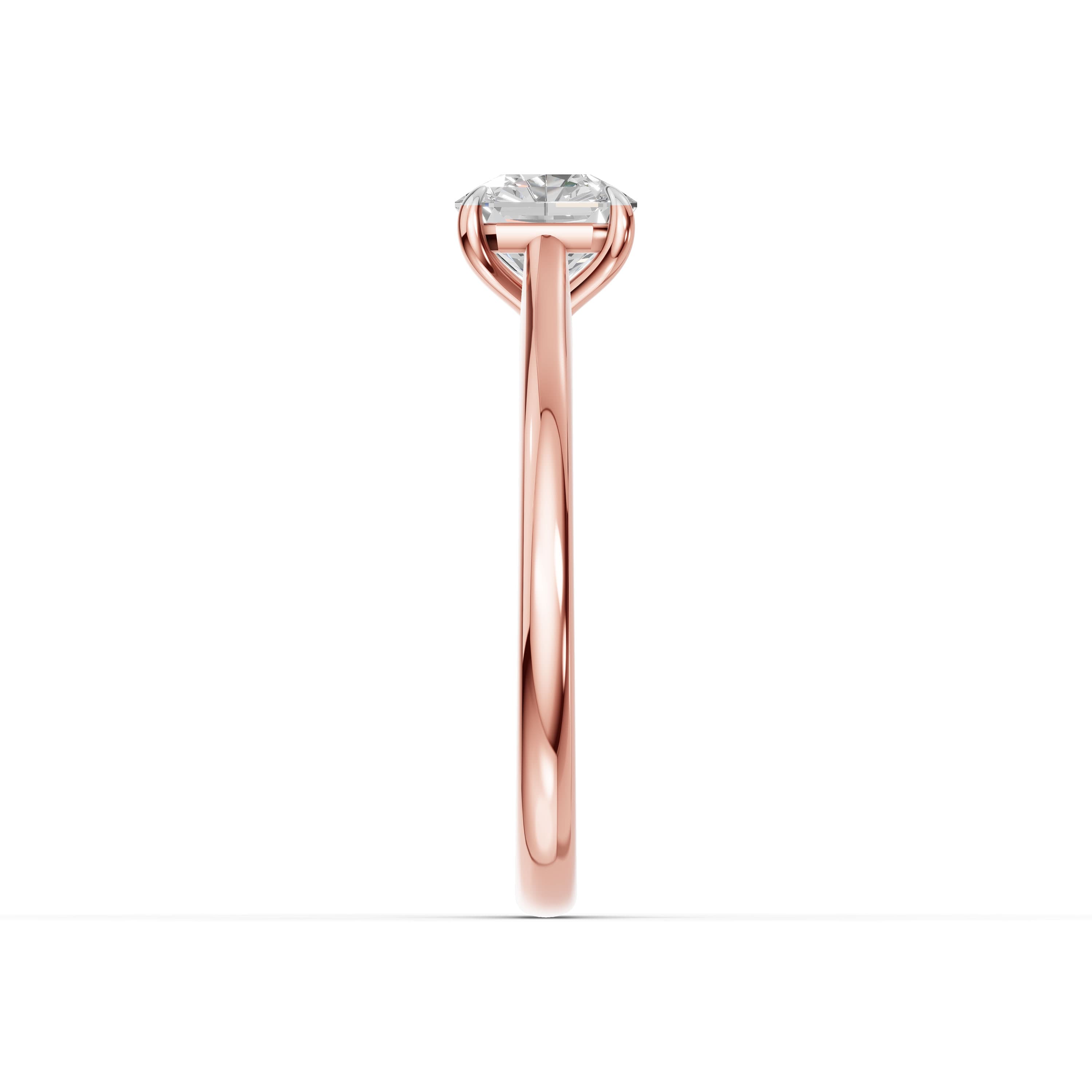 N°01 Asscher Solitaire Ring