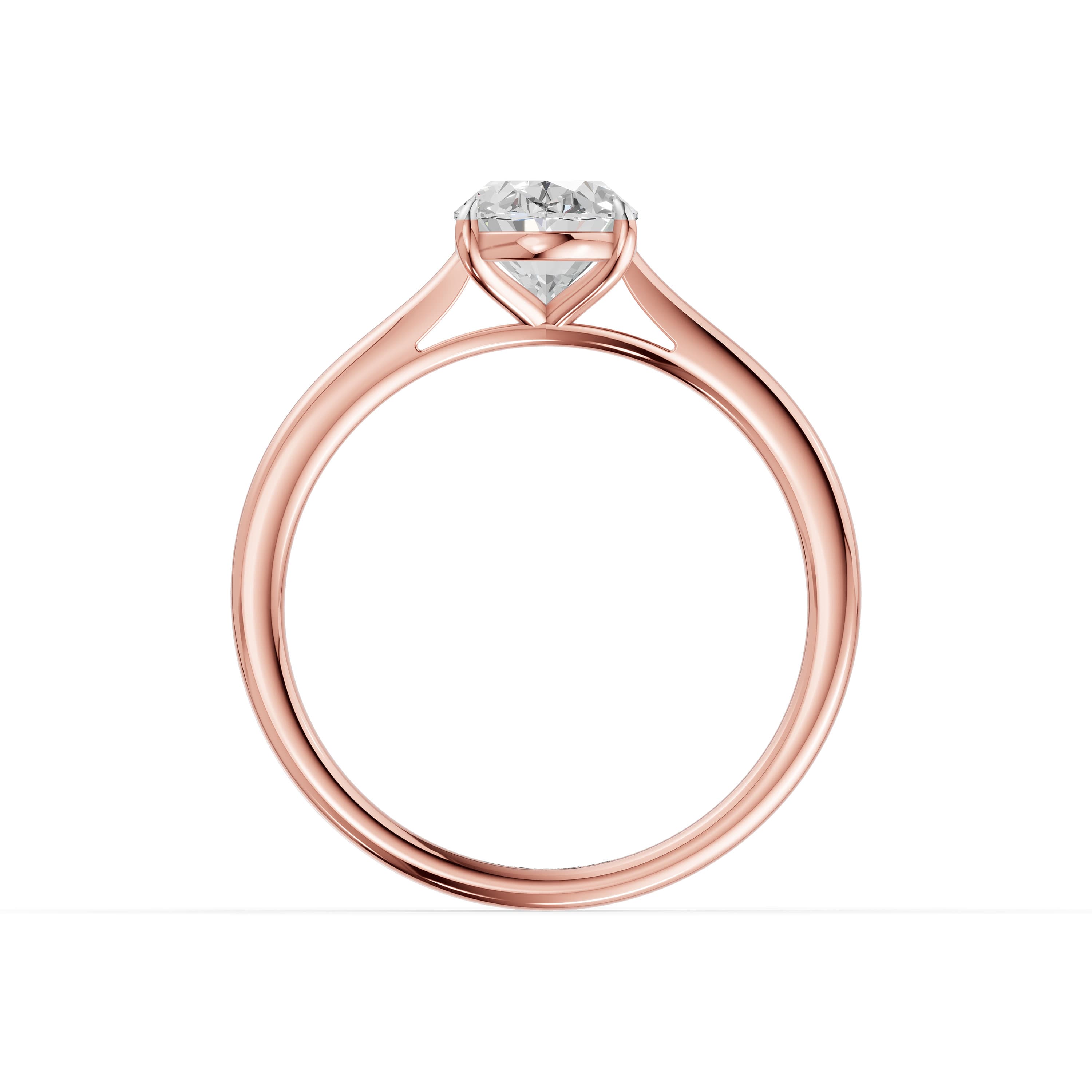 N°04 Oval Solitaire Ring