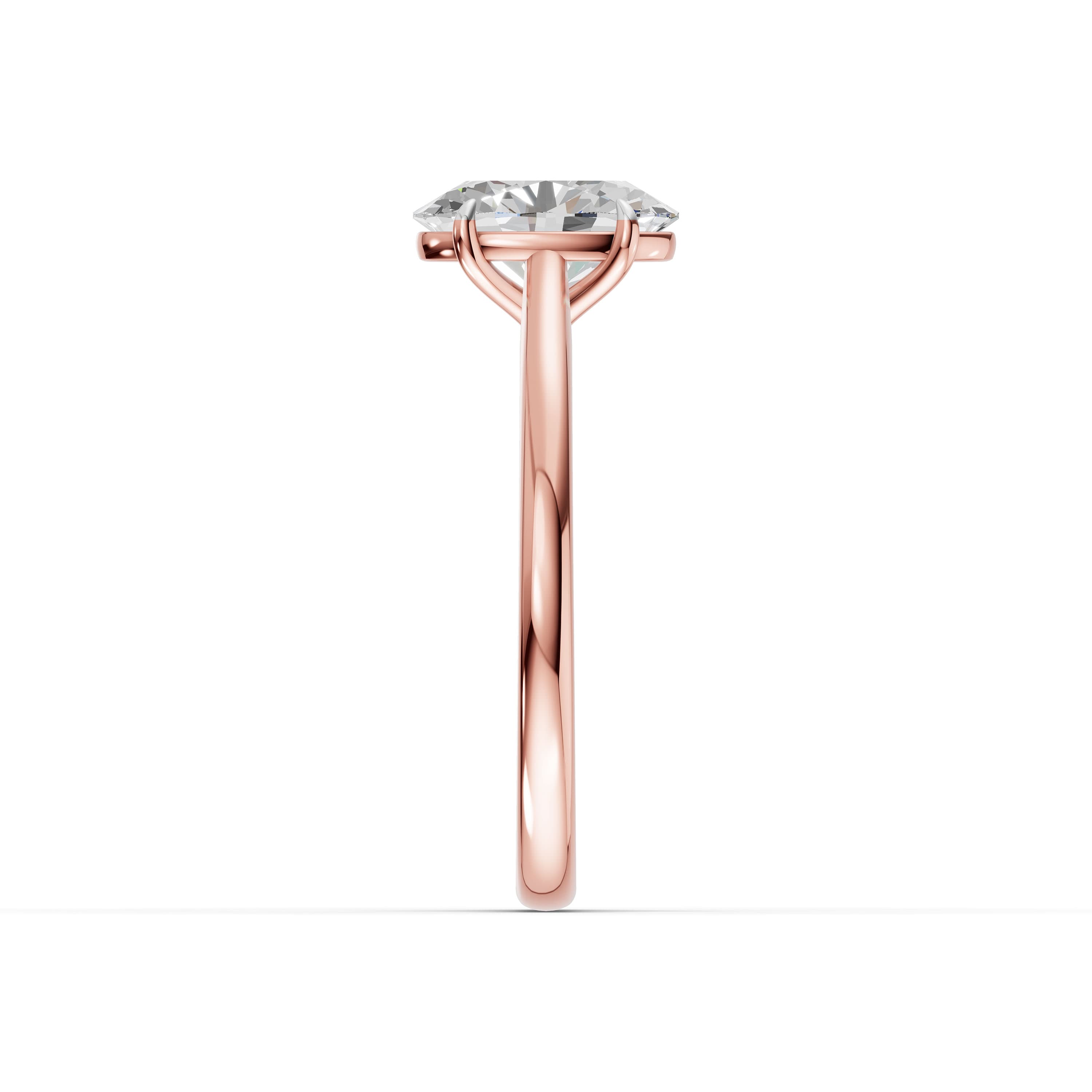N°04 Oval Solitaire Ring