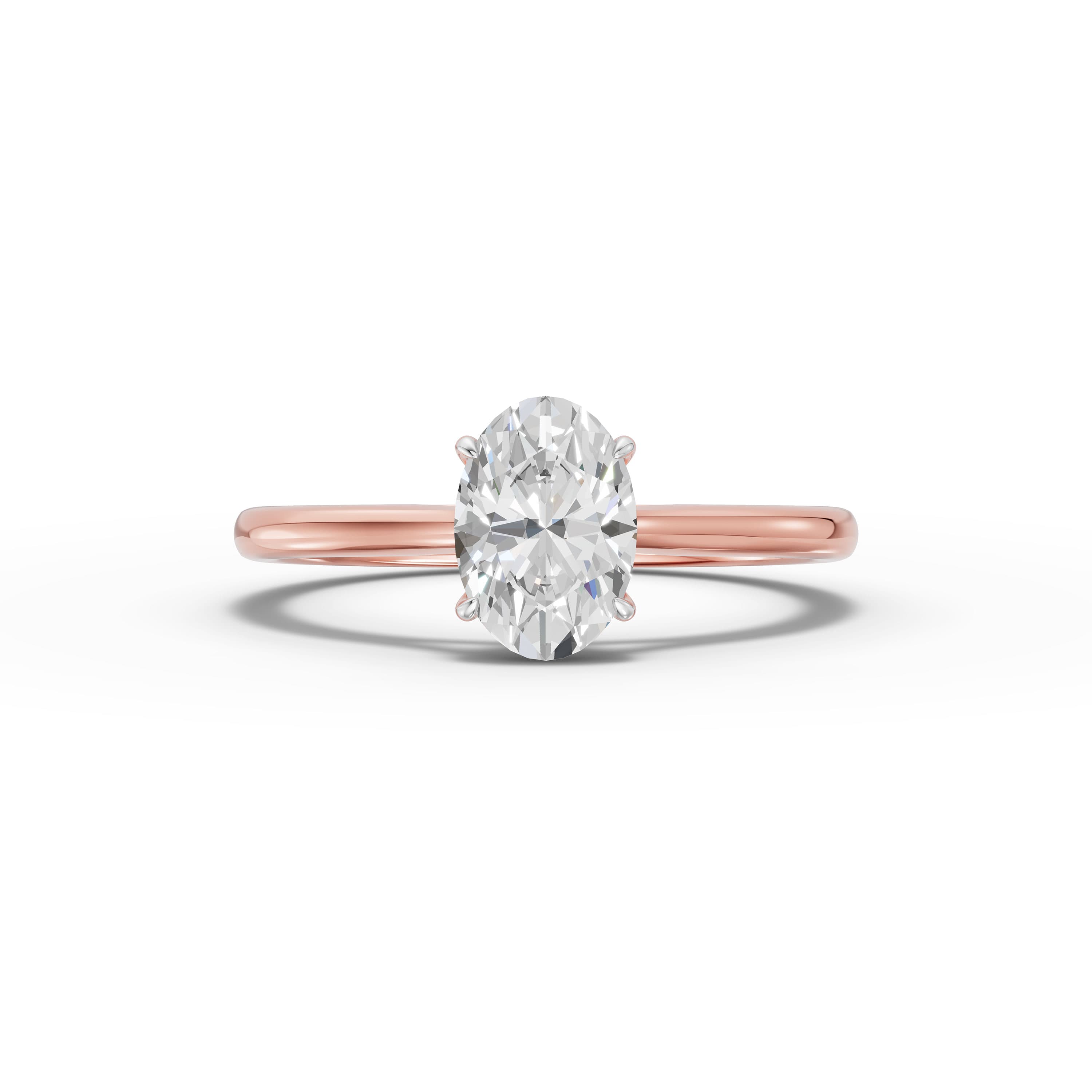 N°04 Oval Solitaire Ring