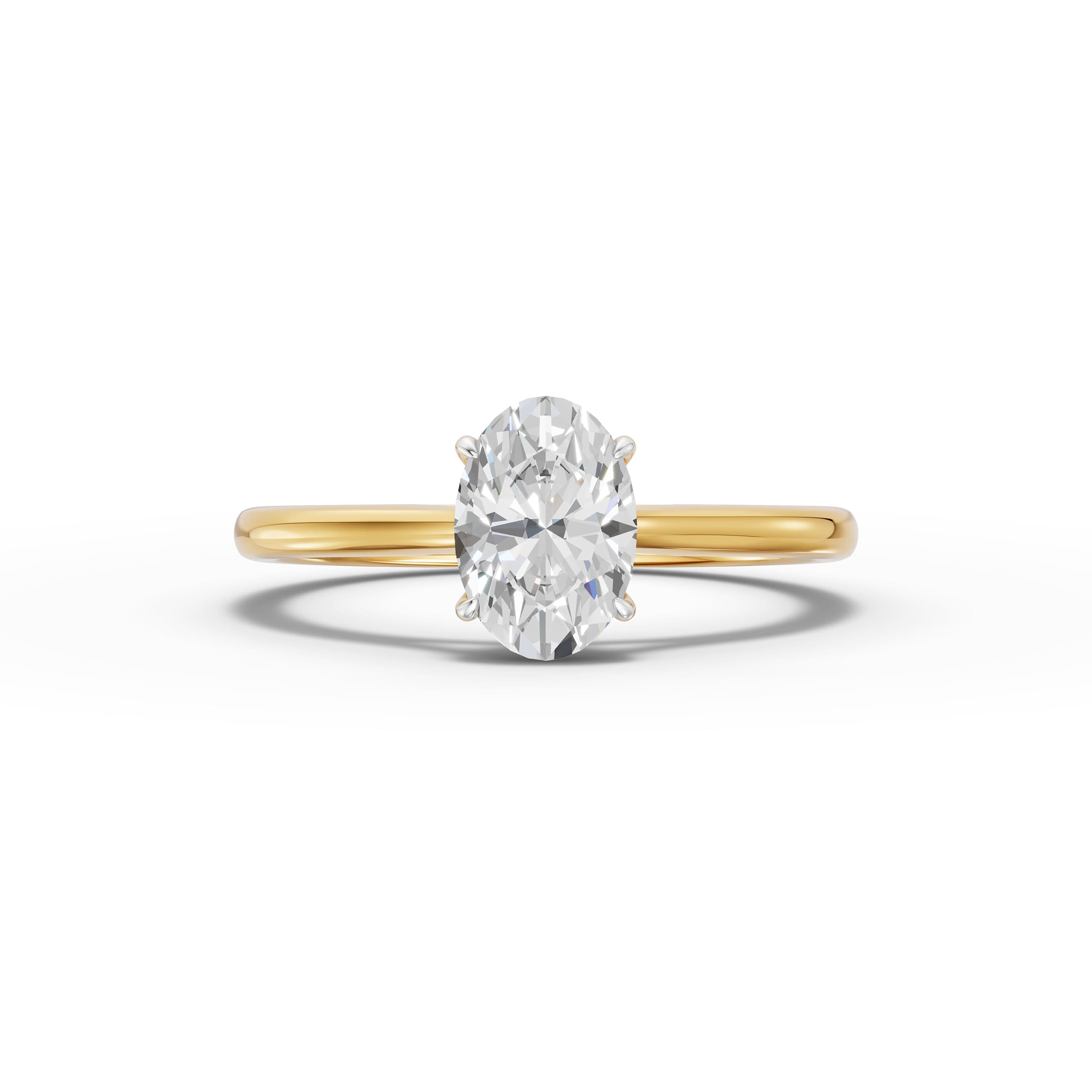 N°04 Oval Solitaire Ring