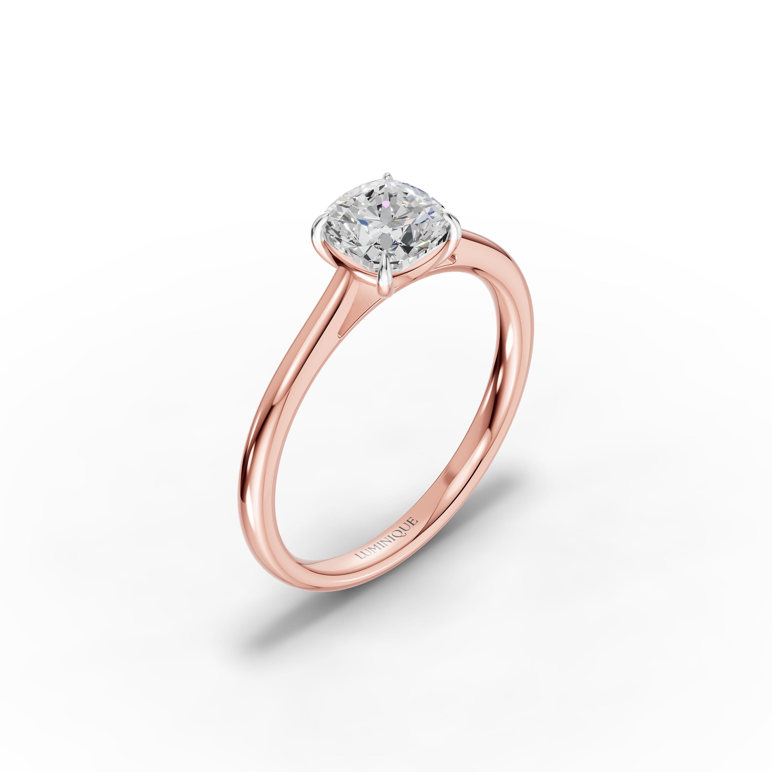 N°09 Cushion Solitaire Ring
