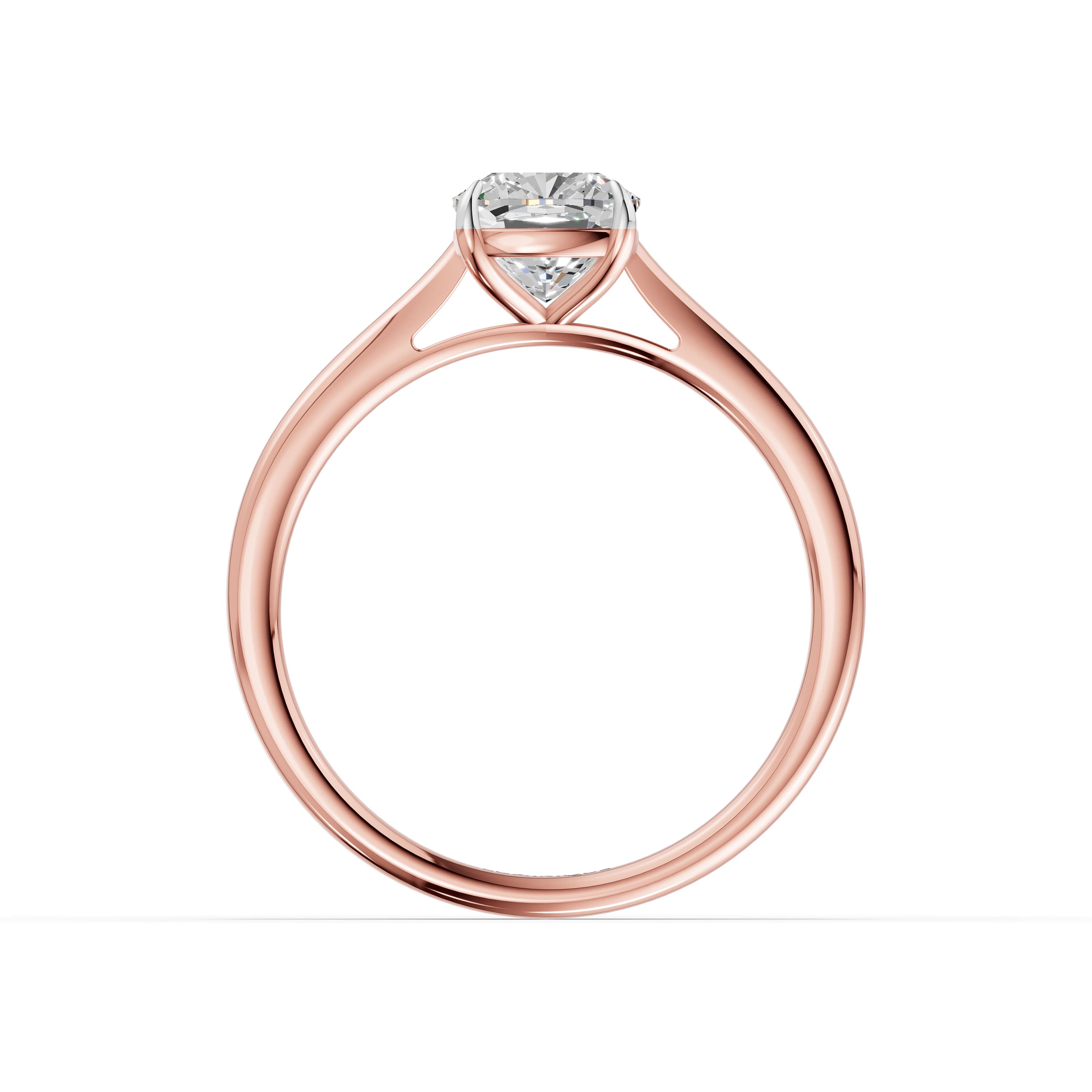 N°09 Cushion Solitaire Ring