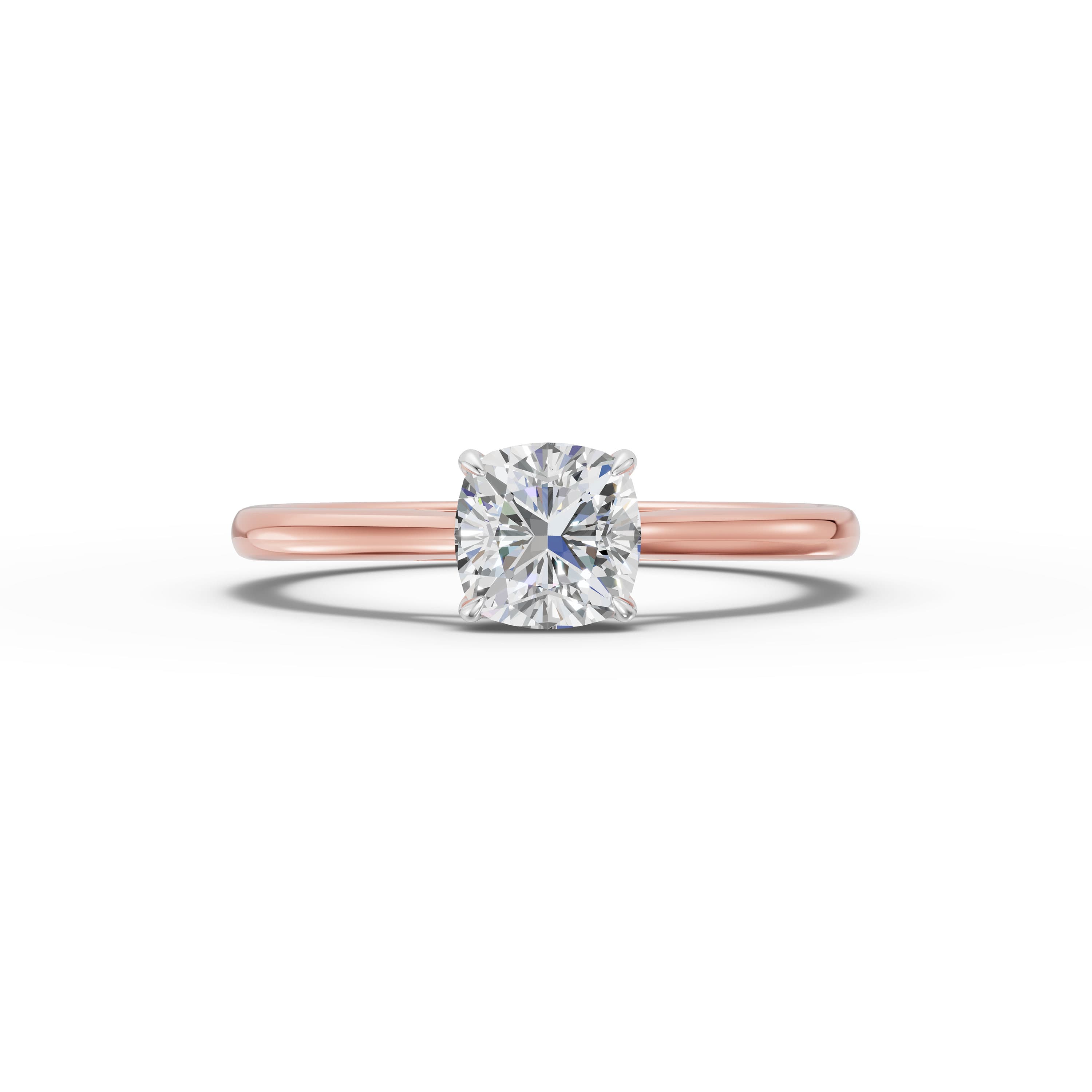N°09 Cushion Solitaire Ring