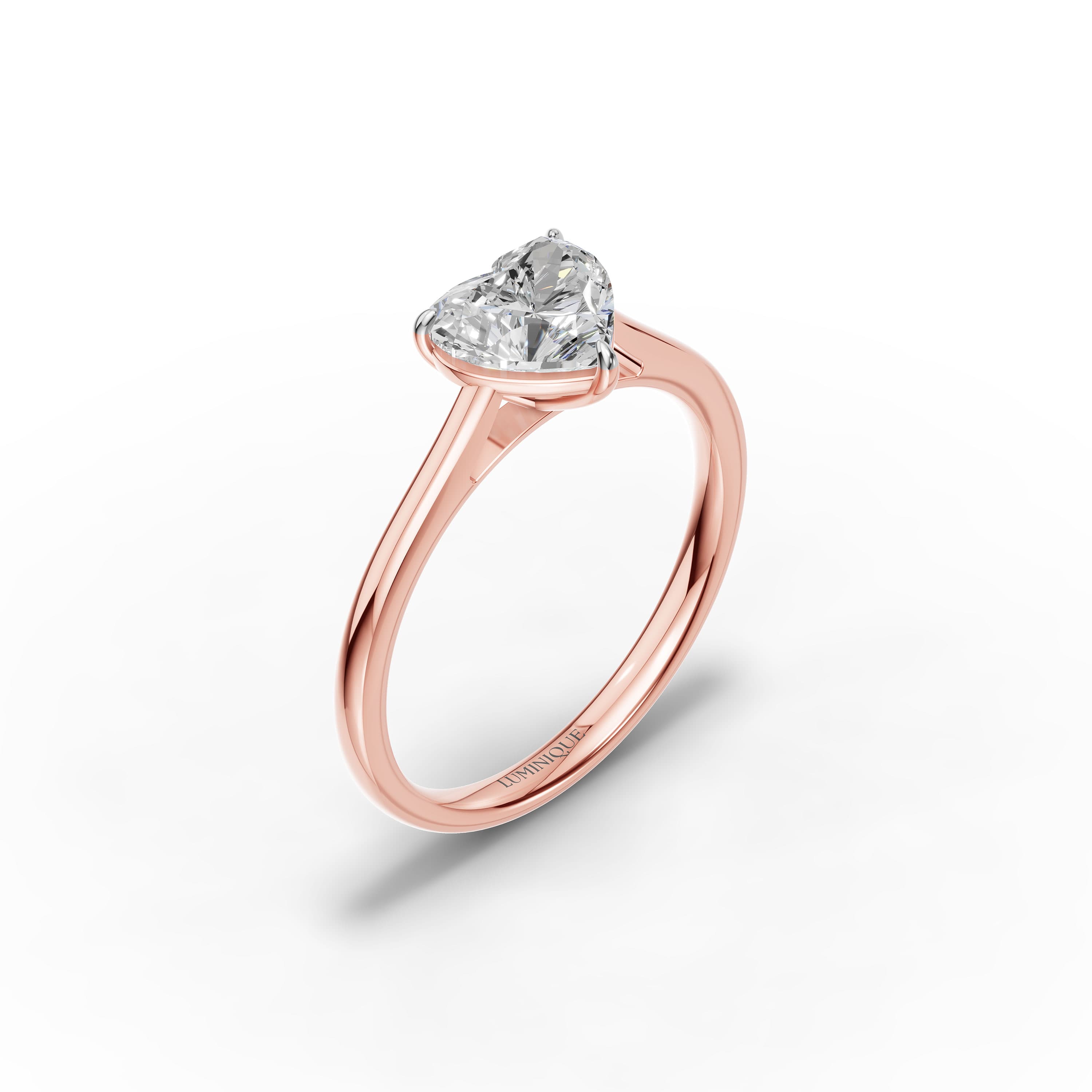 N°10 Heart Solitaire Ring