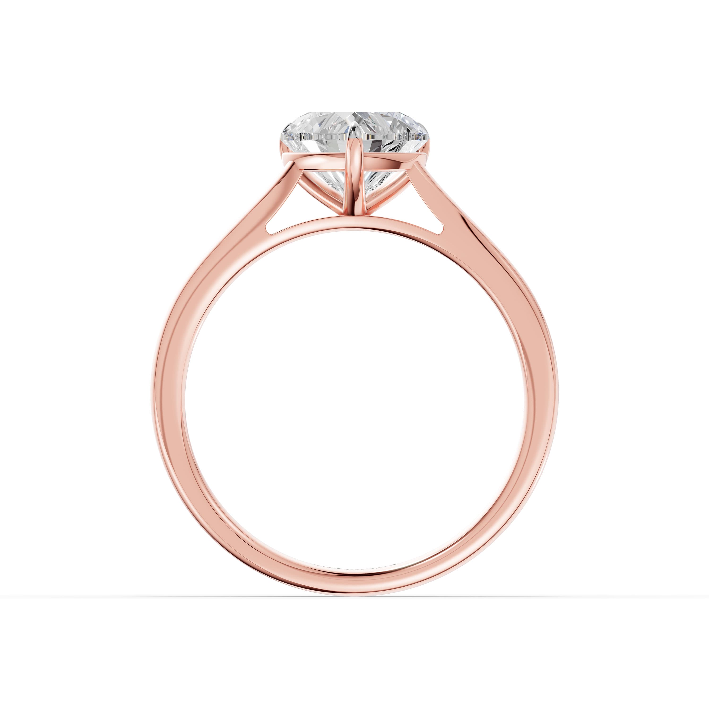 N°10 Heart Solitaire Ring