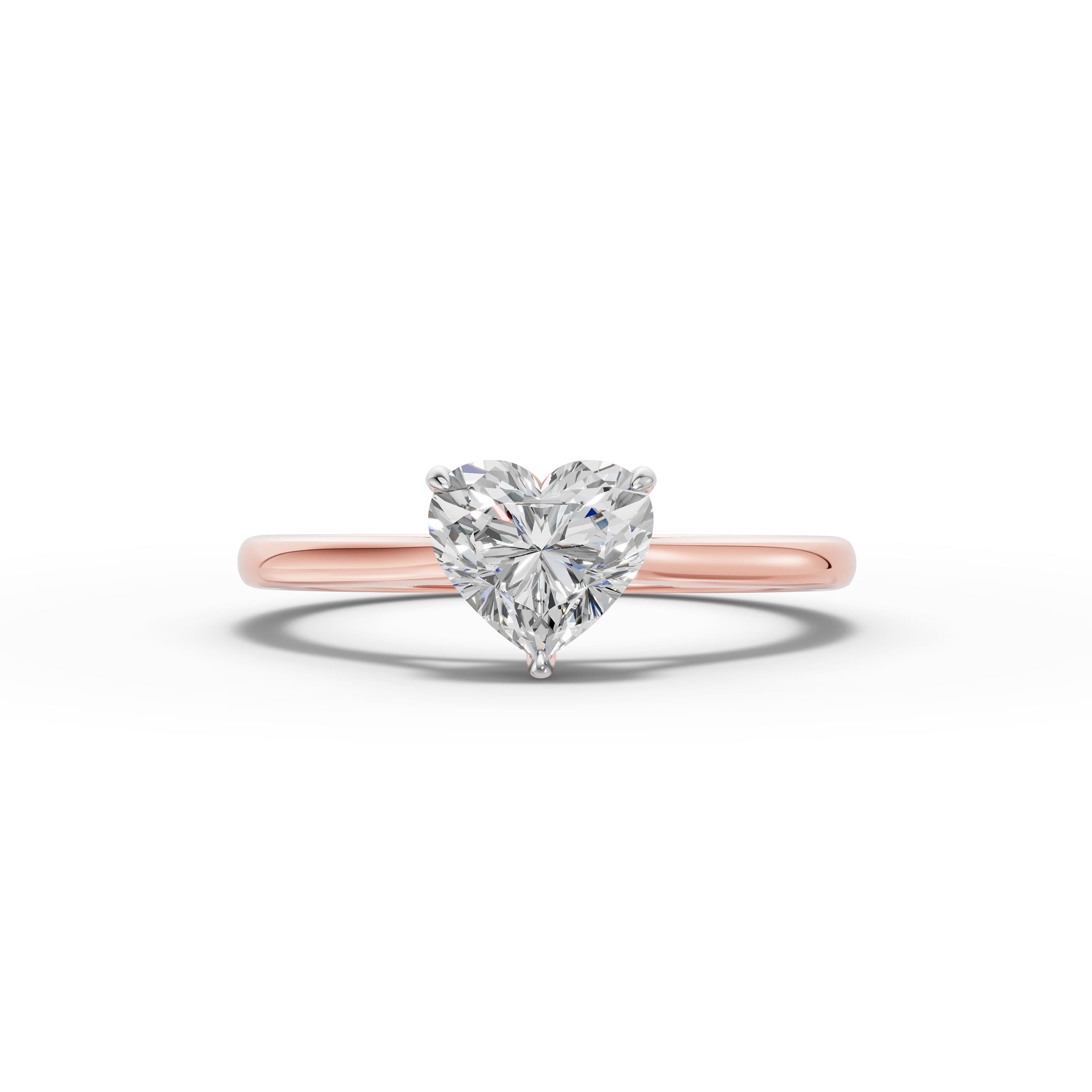N°10 Heart Solitaire Ring