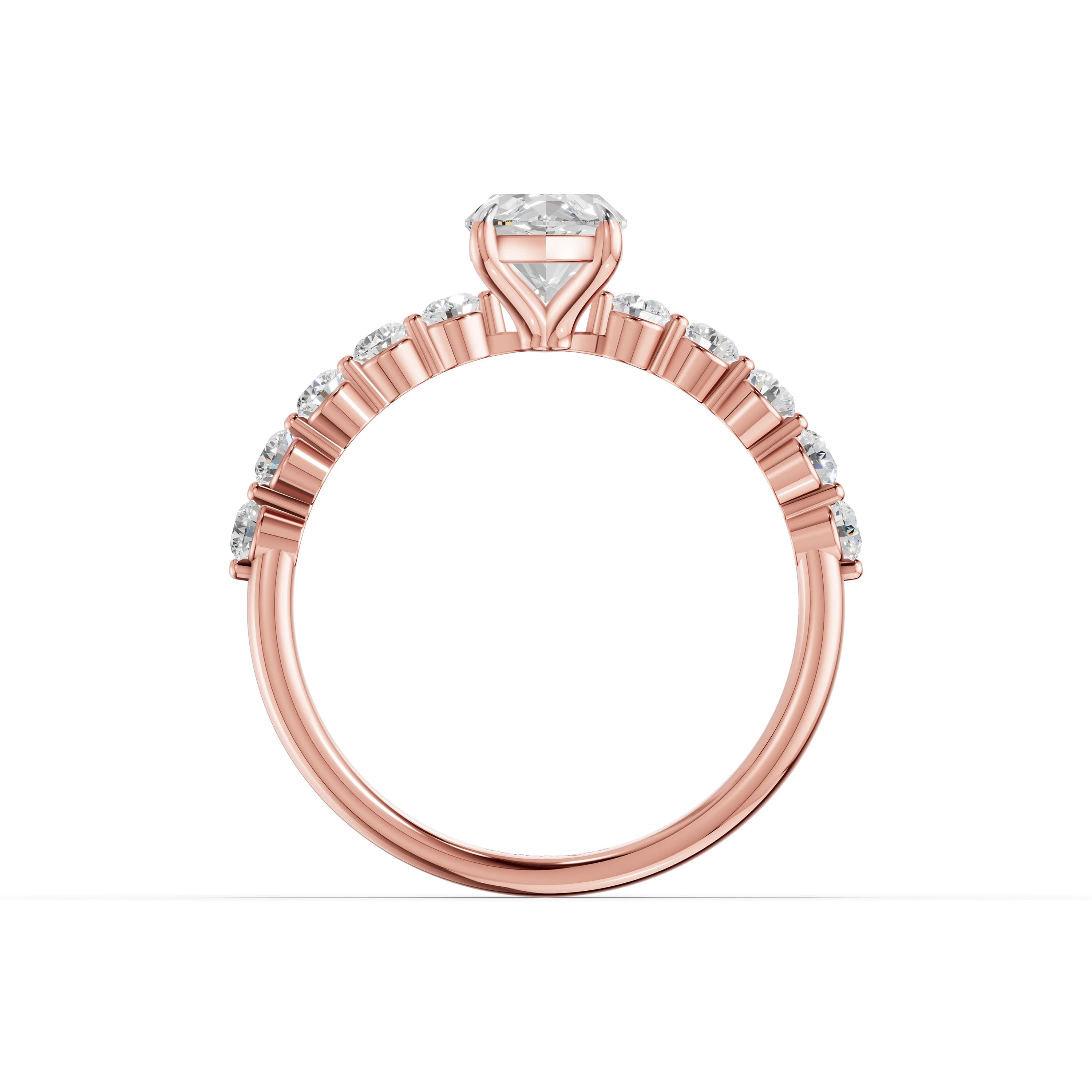 Veil Marquise Halo Ring
