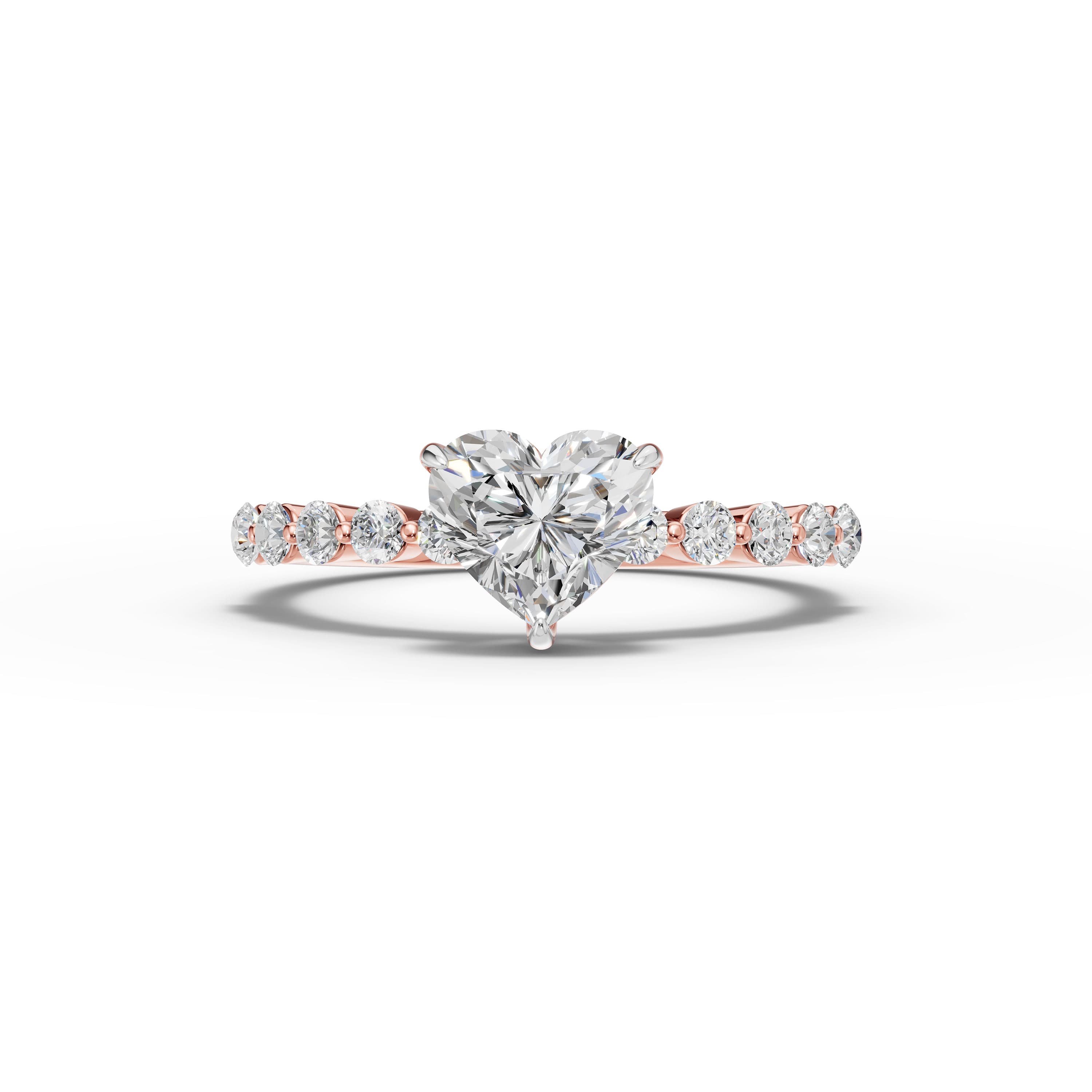 Chime Heart Halo Ring