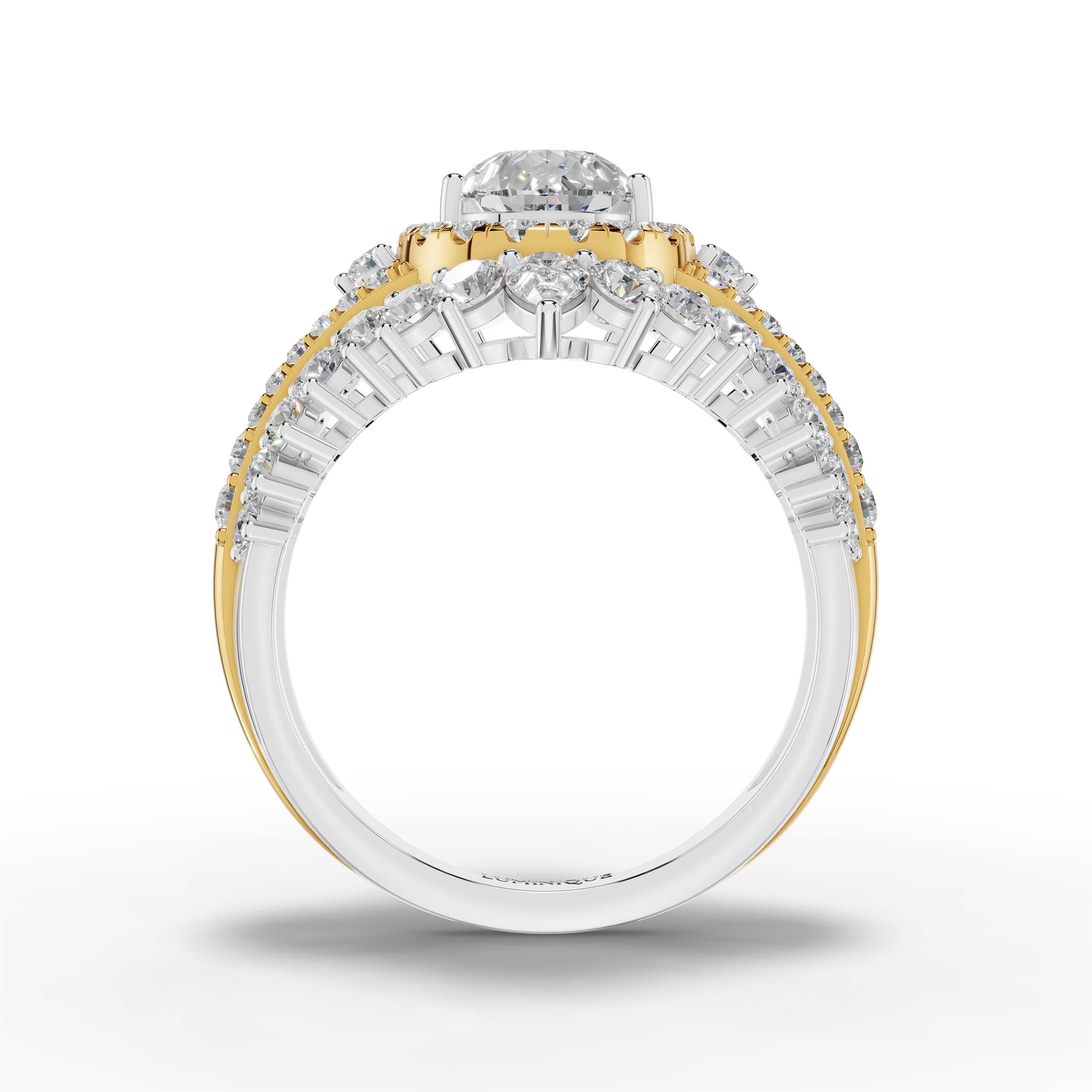 Eclipse Pear Cluster Ring