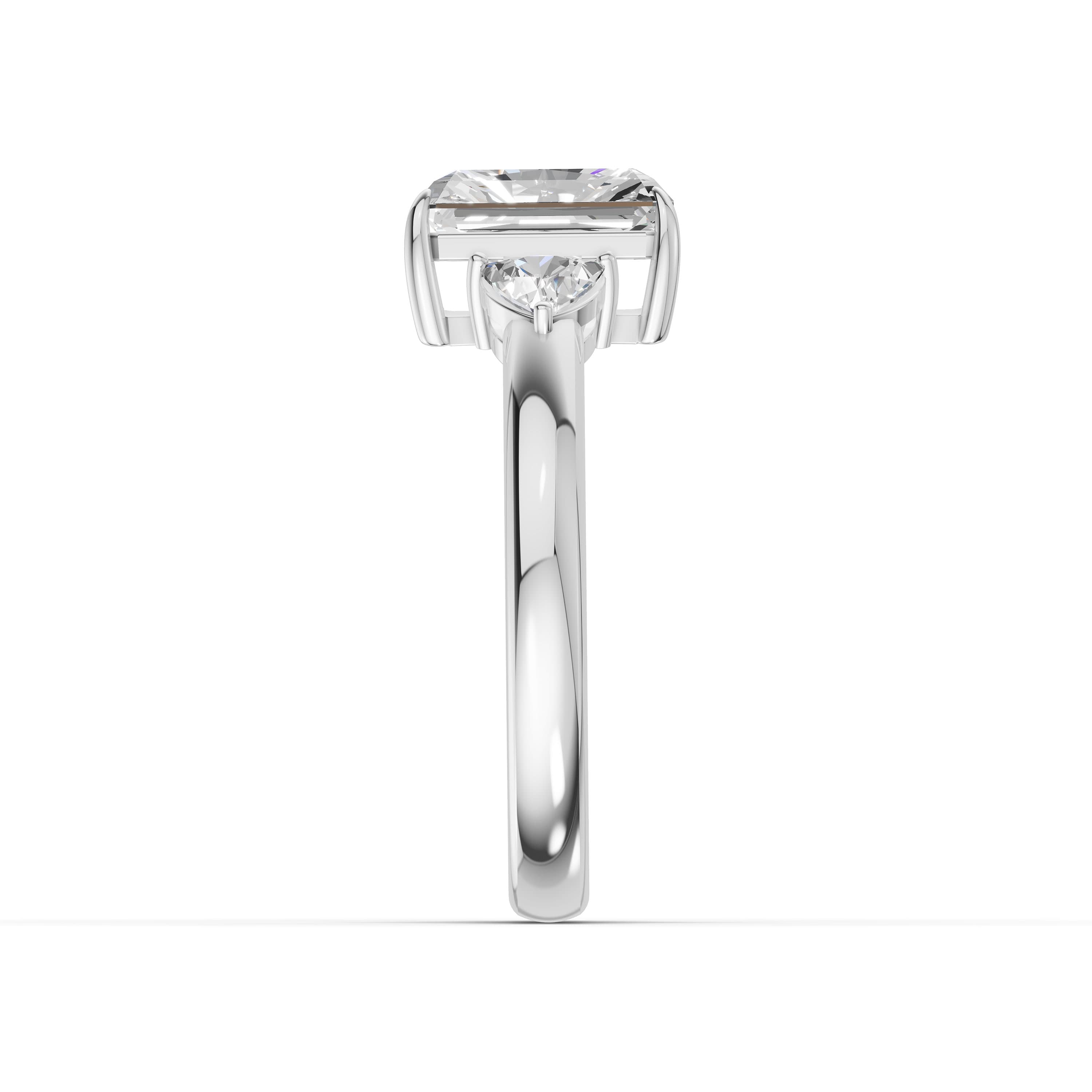 Opus Emerald Cluster Ring
