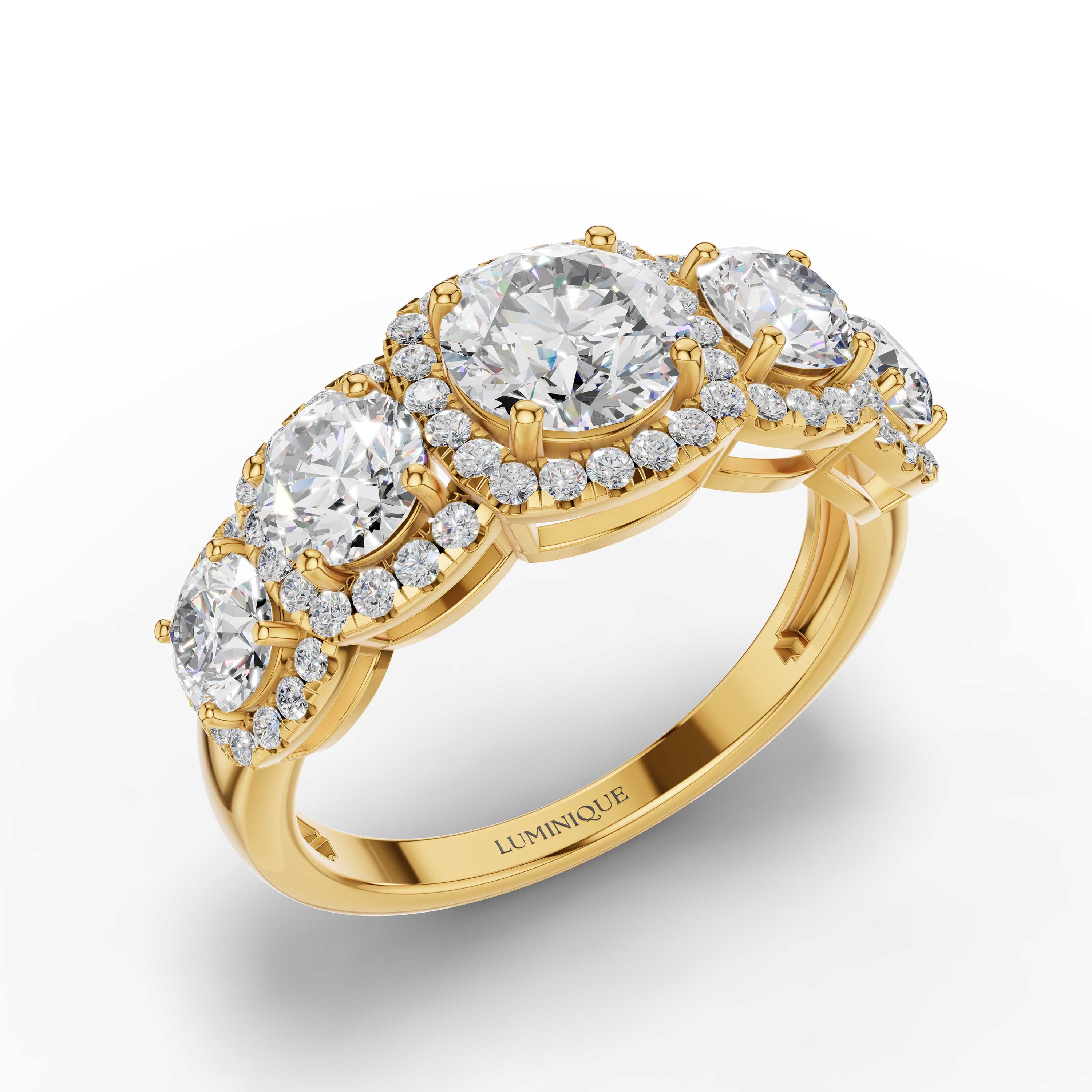 Lumen Round Eternity Ring