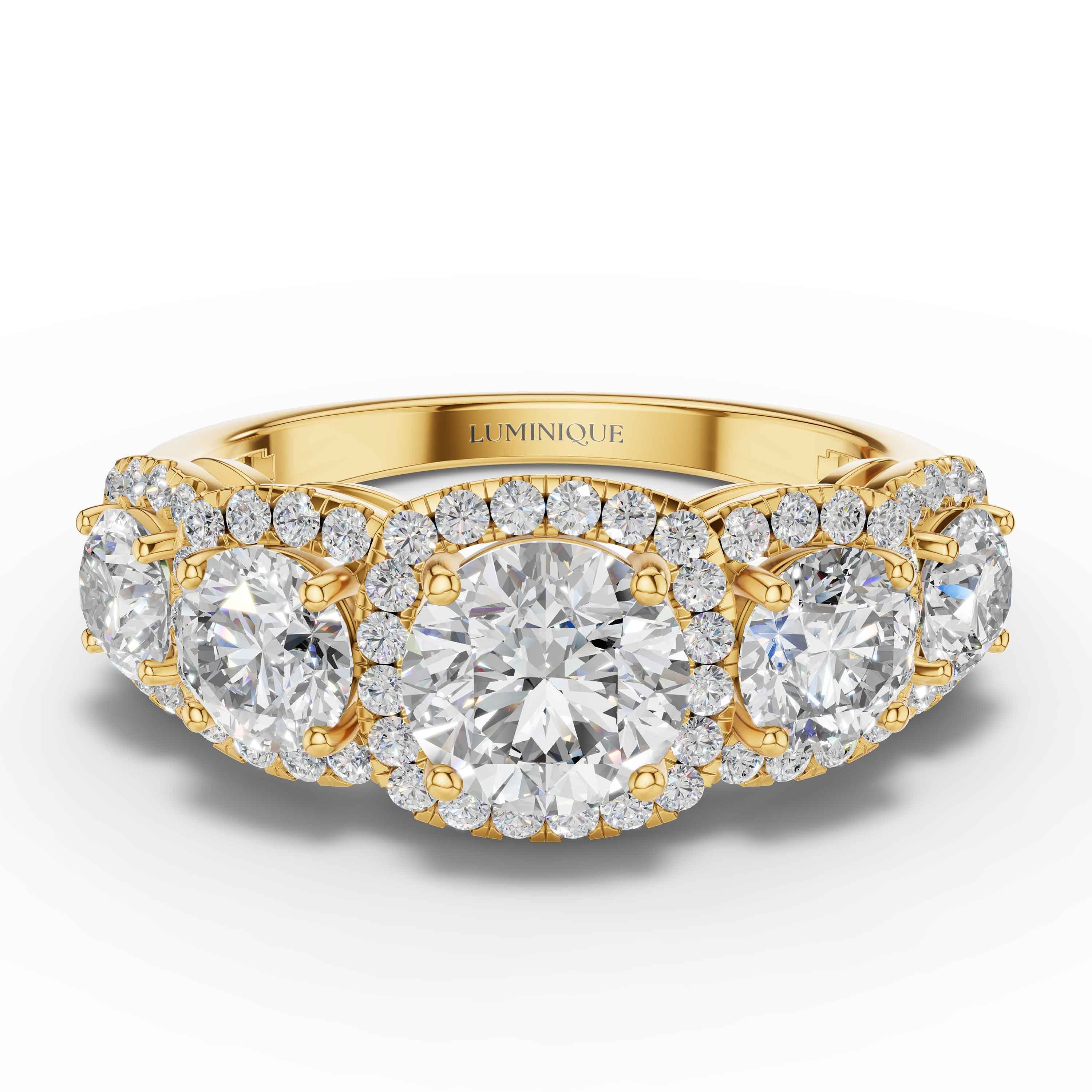 Lumen Round Eternity Ring