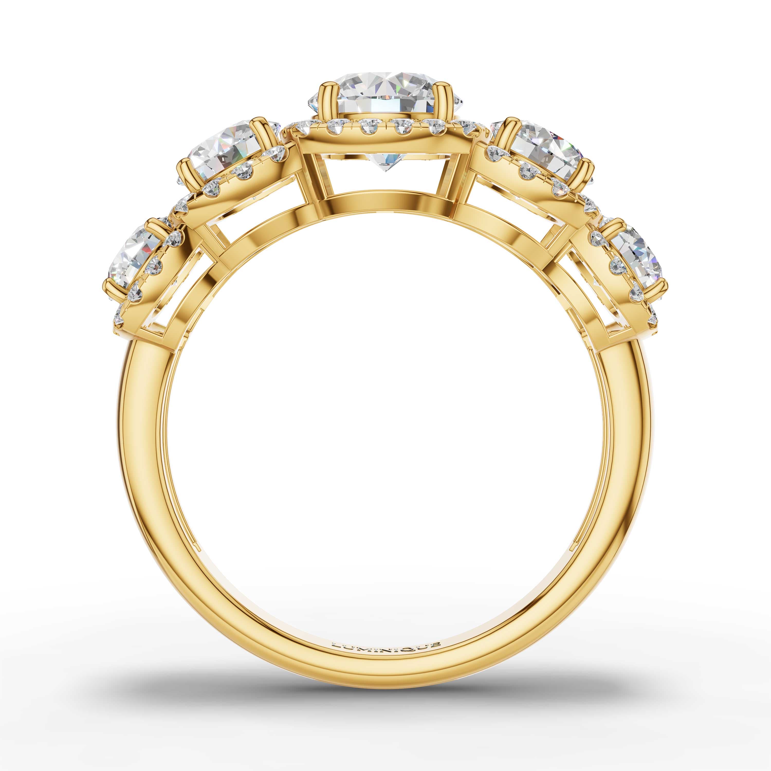 Lumen Round Eternity Ring