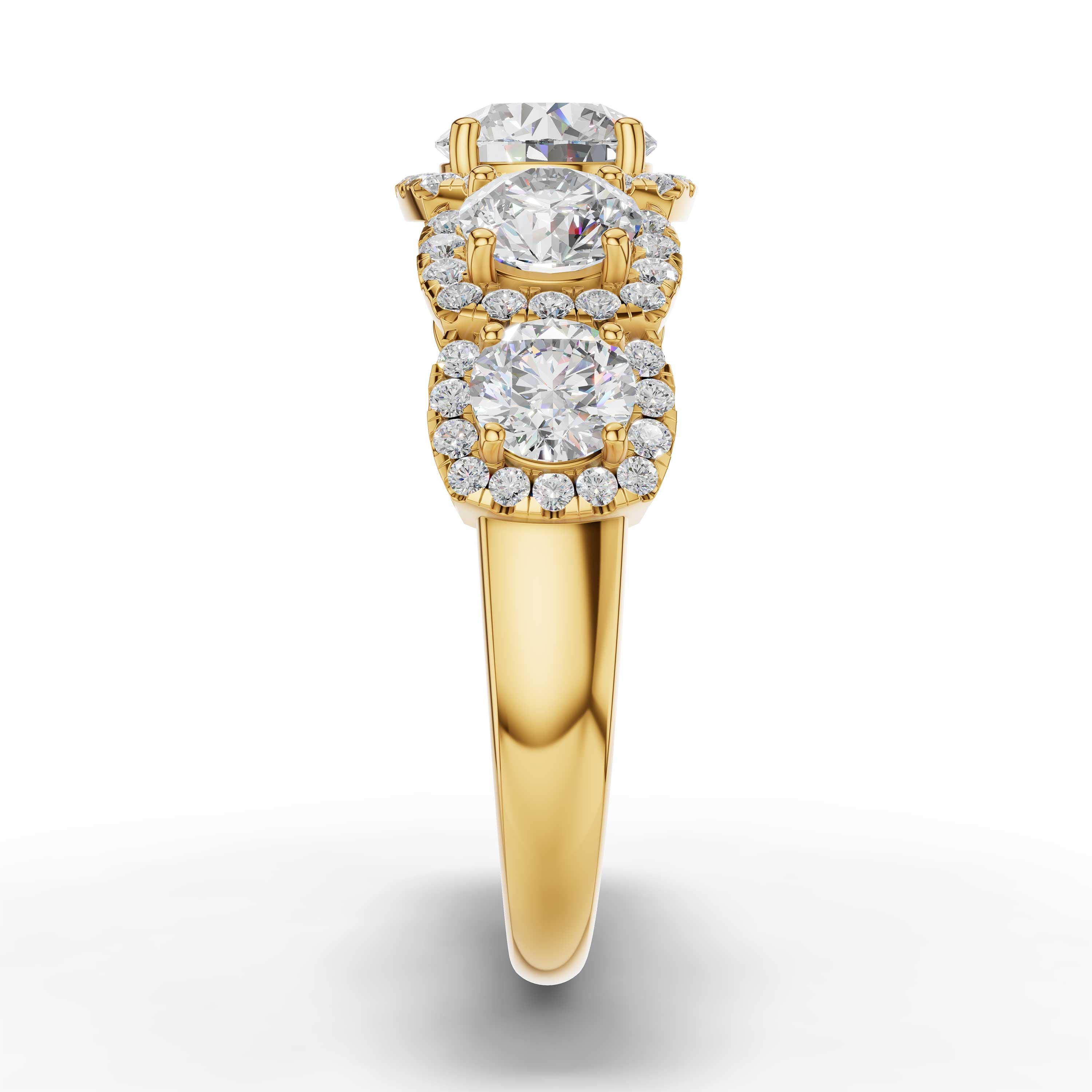 Lumen Round Eternity Ring