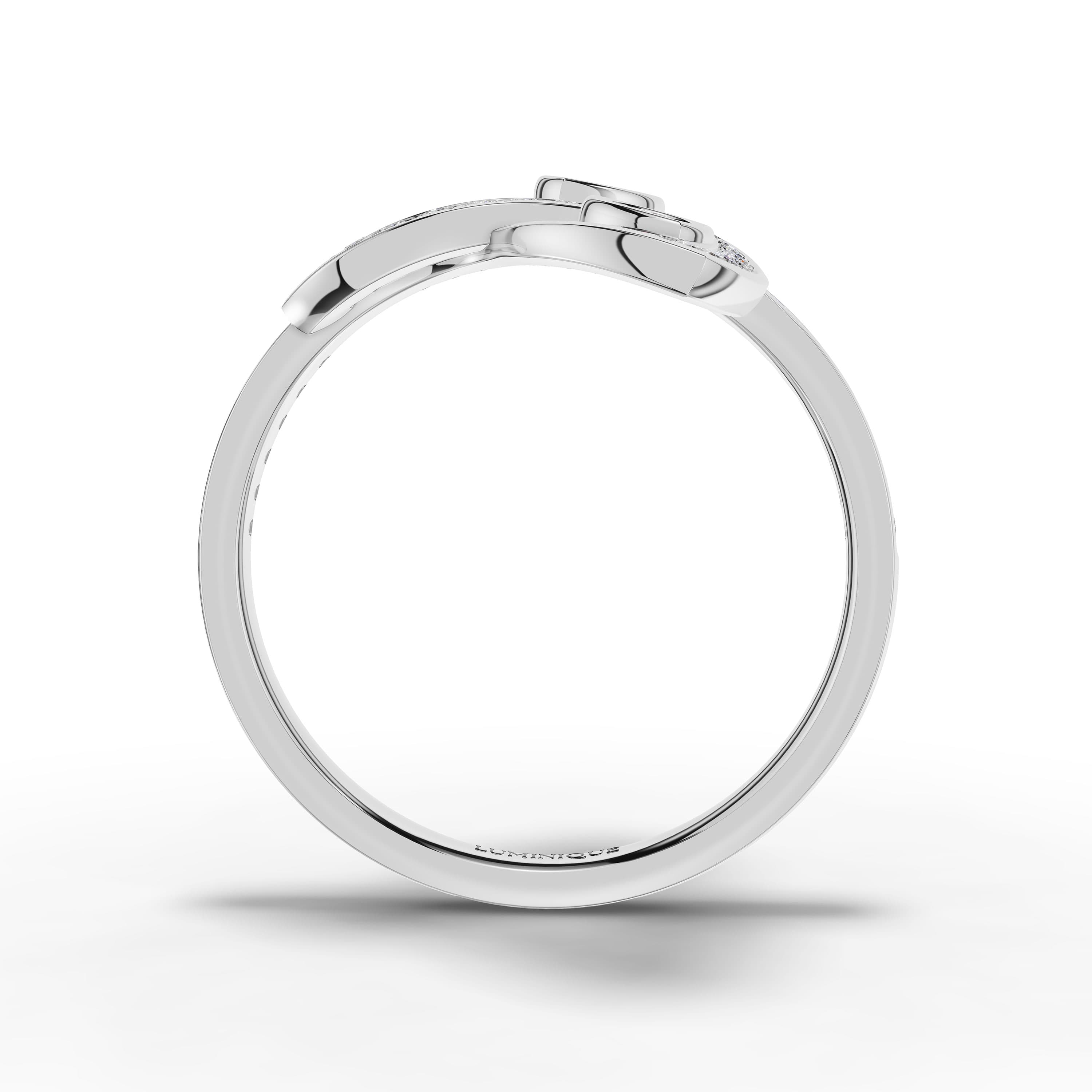 Whim Pear Cluster Ring