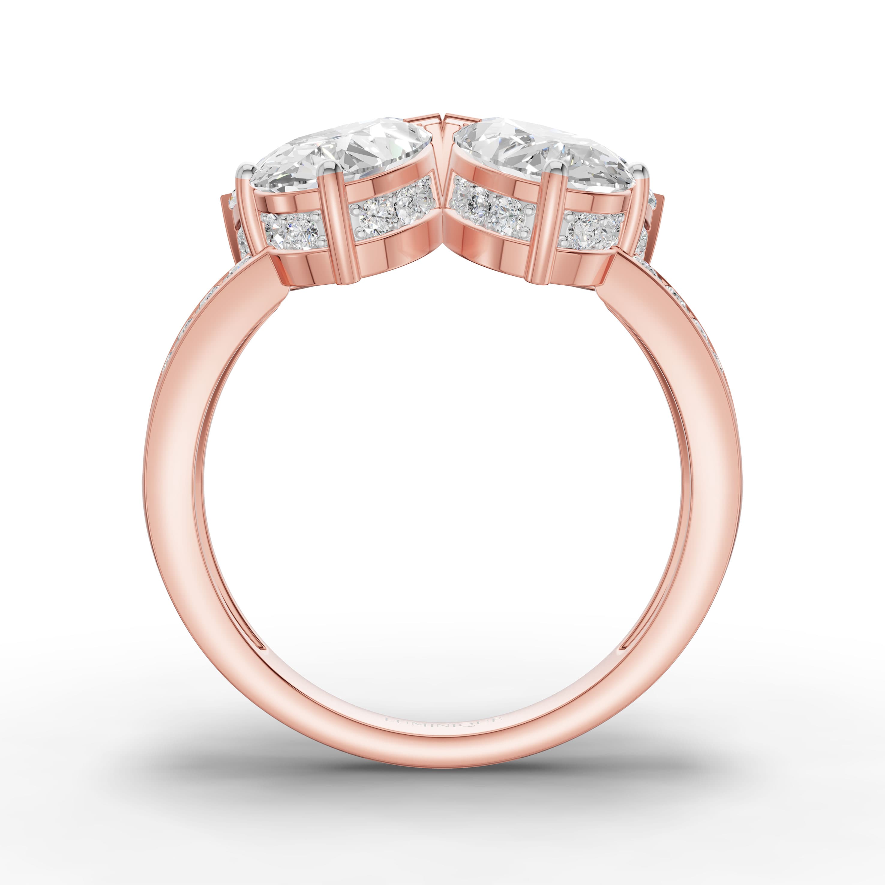Sepia Mixed Statement Ring