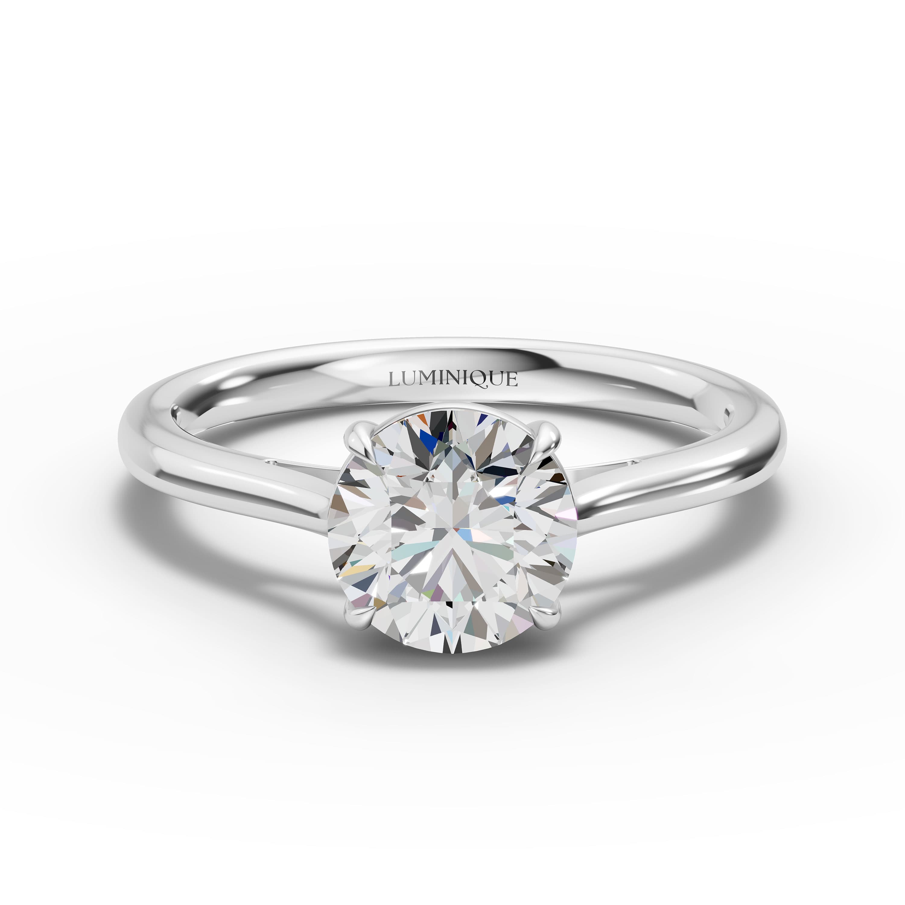 North Round Solitaire Ring