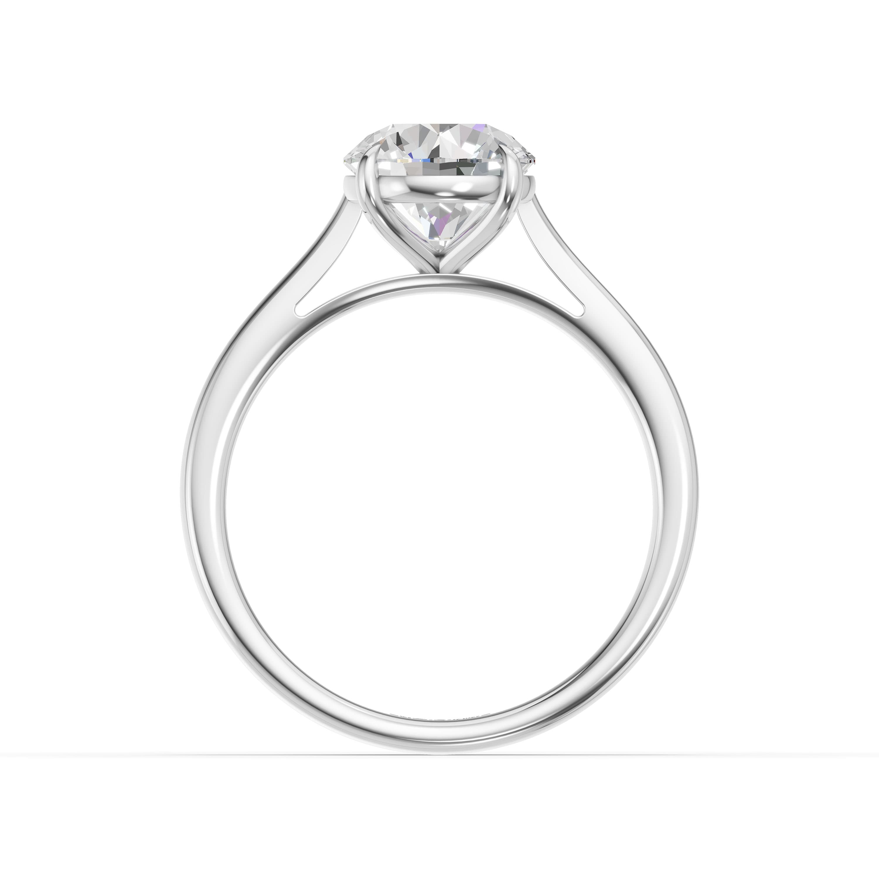 North Round Solitaire Ring