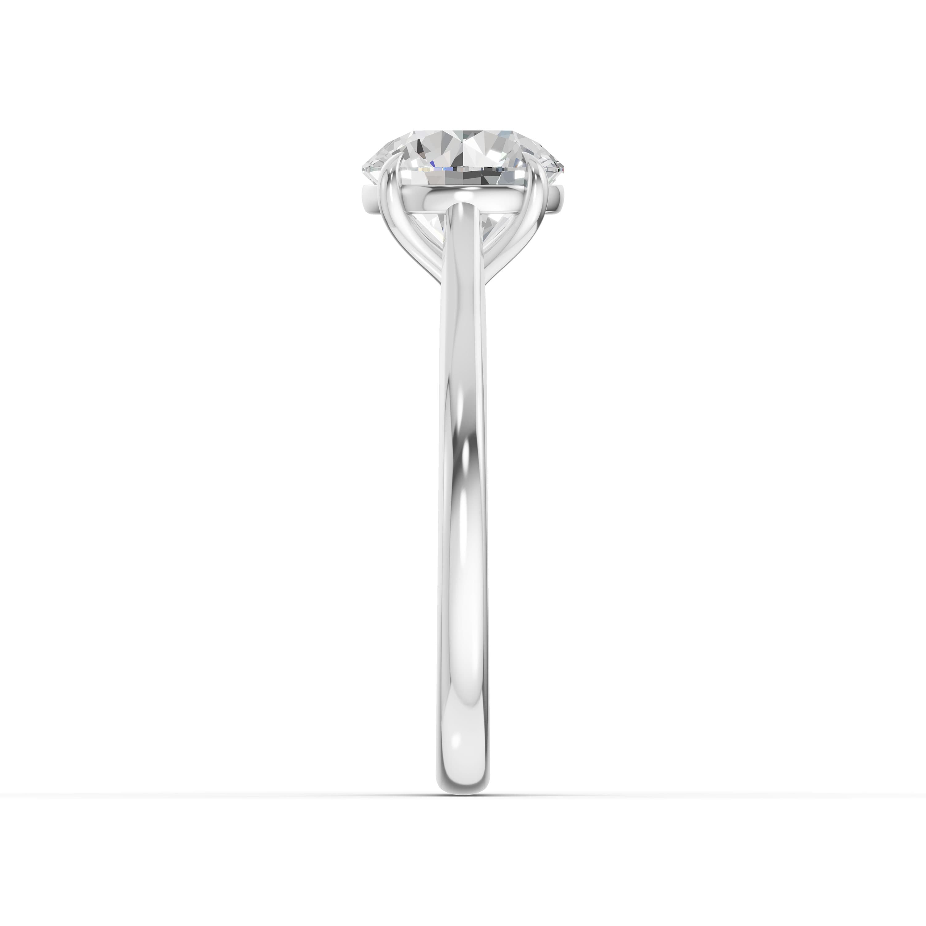 North Round Solitaire Ring