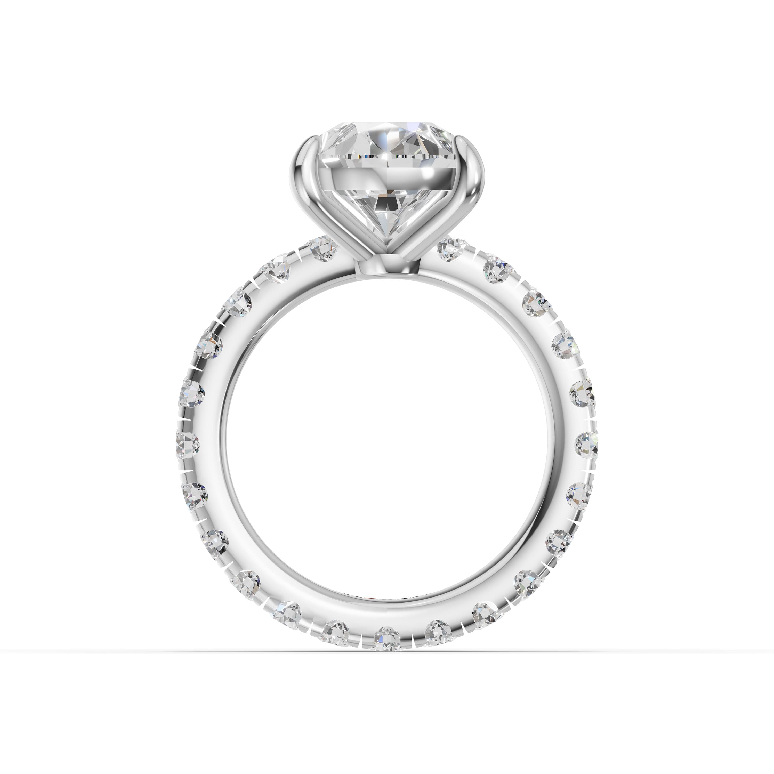 Canyon Pear Solitaire Ring