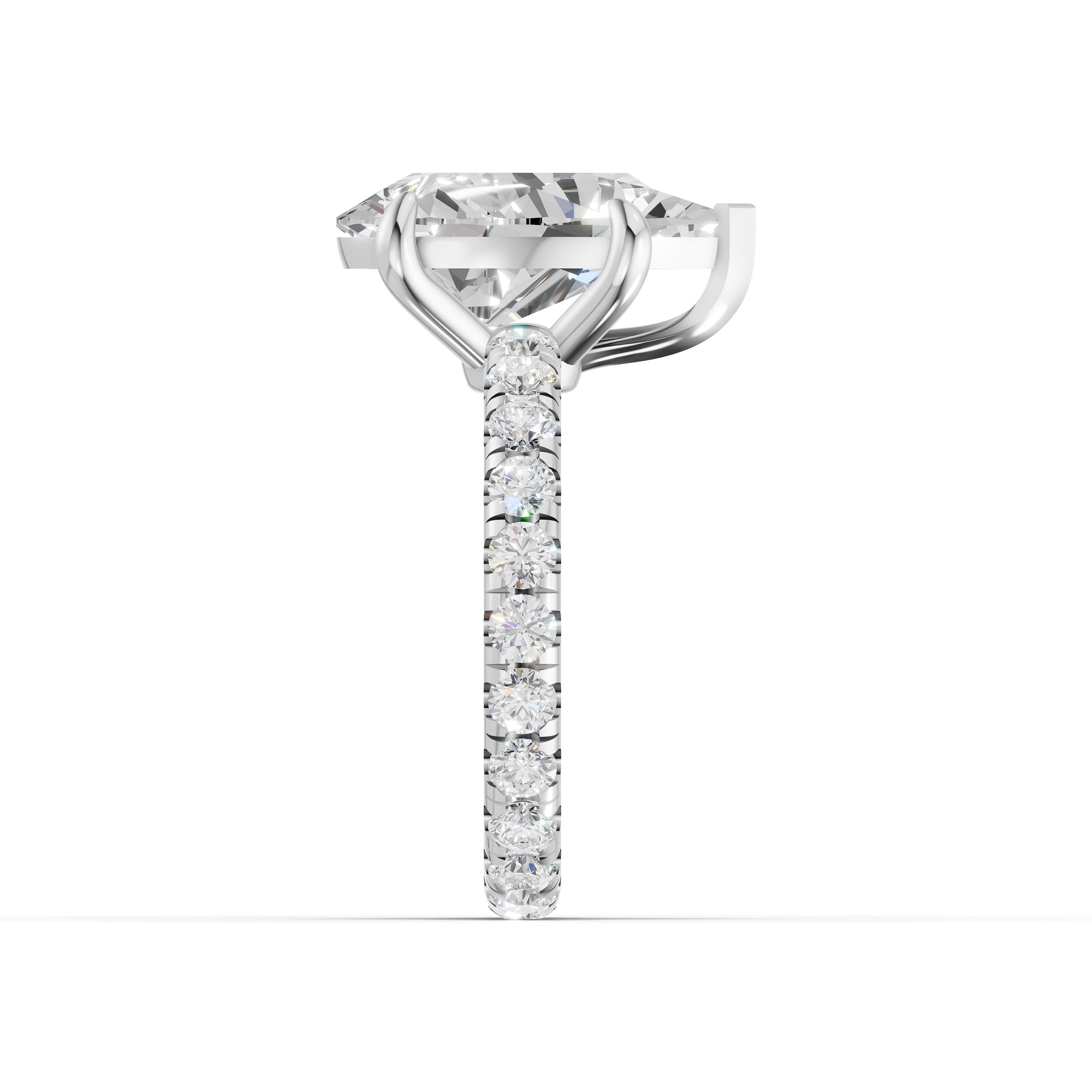 Canyon Pear Solitaire Ring