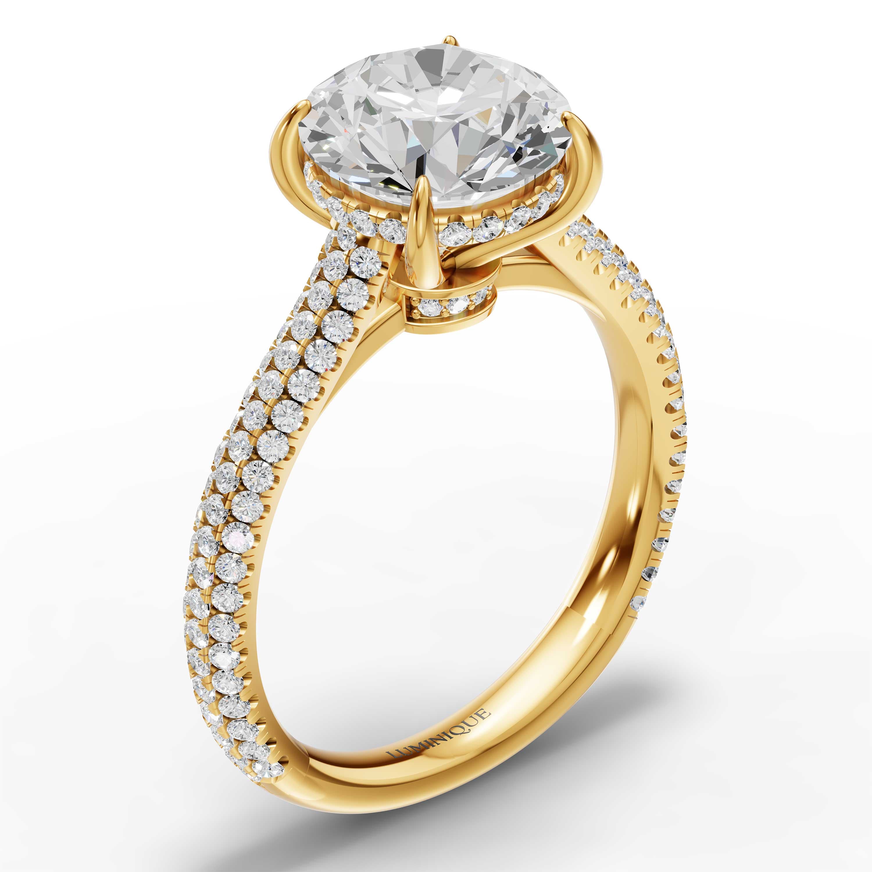 Arctic Round Eternity Ring