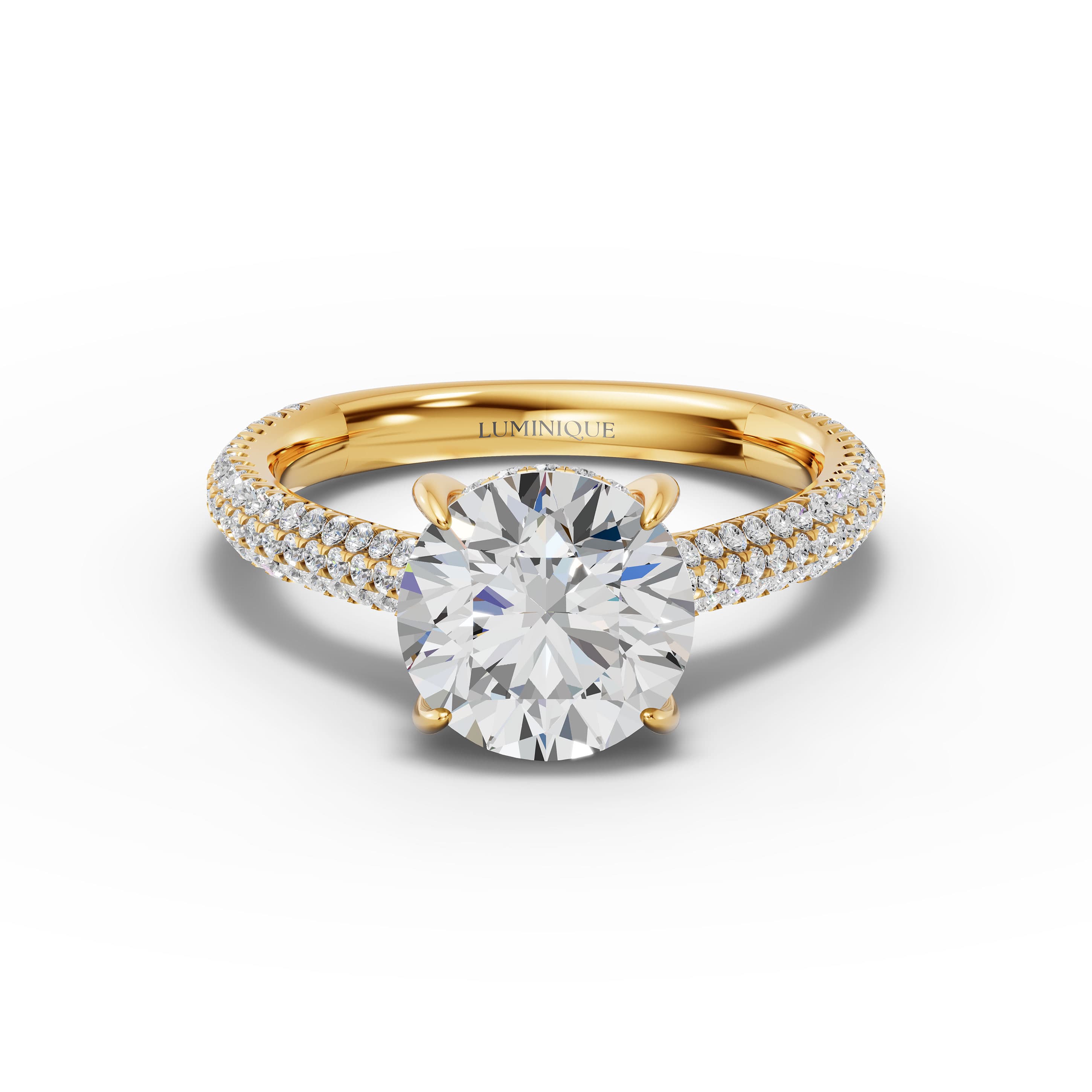Arctic Round Eternity Ring